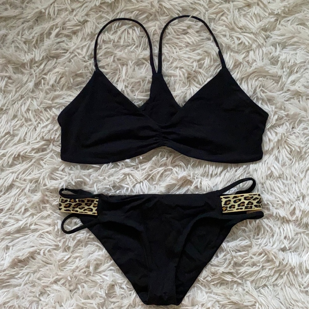 L*Space Black Bikini Set